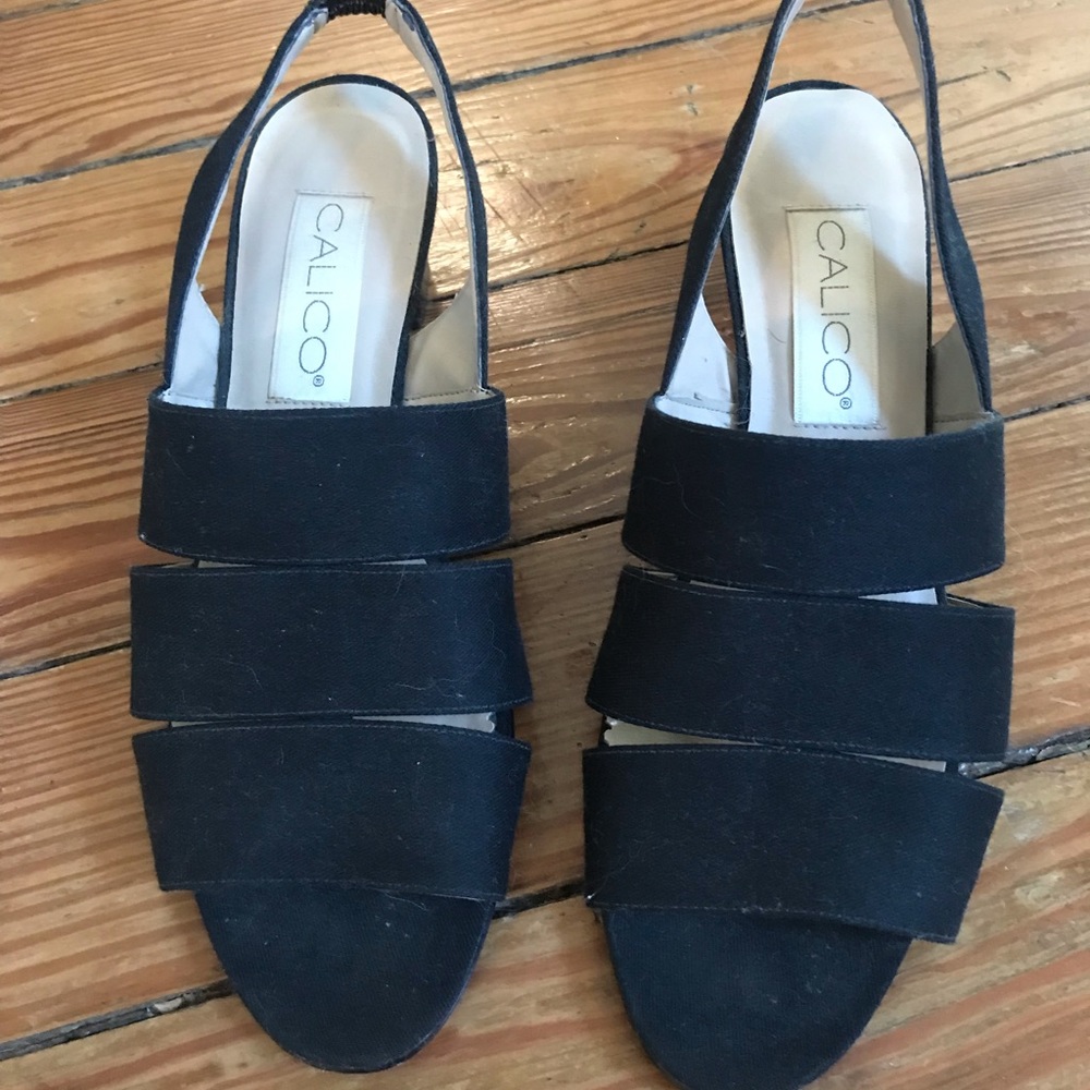 Vintage Calico Sandals